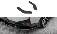 Seitliche Heck Diffusor Erweiterung V.2 für Audi A4 B9 8W S-Line von Maxton Design