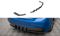 Zentraler Hinterer Splitter Street Pro für BMW 2er F22 M-Paket von Maxton Design