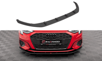 Front Lippe / Front Splitter / Frontansatz für Fiat 500 Abarth Facelift von Maxton Design