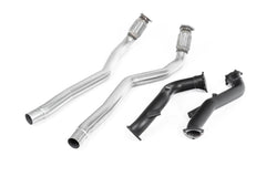 Milltek Downpipe and Kat replacement pipe for Audi RS6 C7 4.0 TFSI biturbo Quattro incl. Performance Edition from 2013
