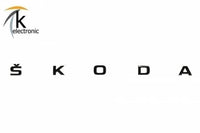 Skoda Karoq NU7 Schriftzug schwarz hinten - UPGRADEMYCAR