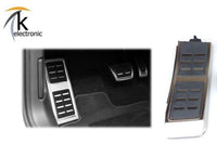 Skoda Octavia 5E Fußablage Fußstütze Edelstahl Nachrüstpaket