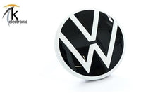 VW Golf 8 schwarz-weißes Zeichen hinten WHITE EDITION
