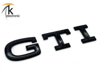 VW Polo AW GTI Schriftzug schwarz hinten Facelift