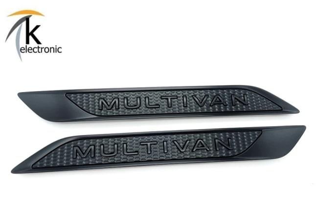 VW T7 Multivan Schriftzug schwarz matt Kotflügel links + rechts