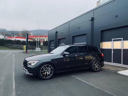 Tieferlegungsmodul für Mercedes GLC mit App Steuerung
