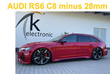 AUDI RS6 4A C8 Luftfahrwerk tieferlegen ohne Zusatzmodul/Koppelstangen bis 2022
