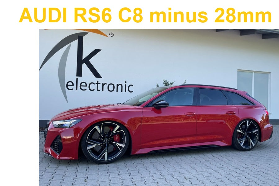 AUDI RS6 4A C8 Luftfahrwerk tieferlegen ohne Zusatzmodul/Koppelstangen bis 2022
