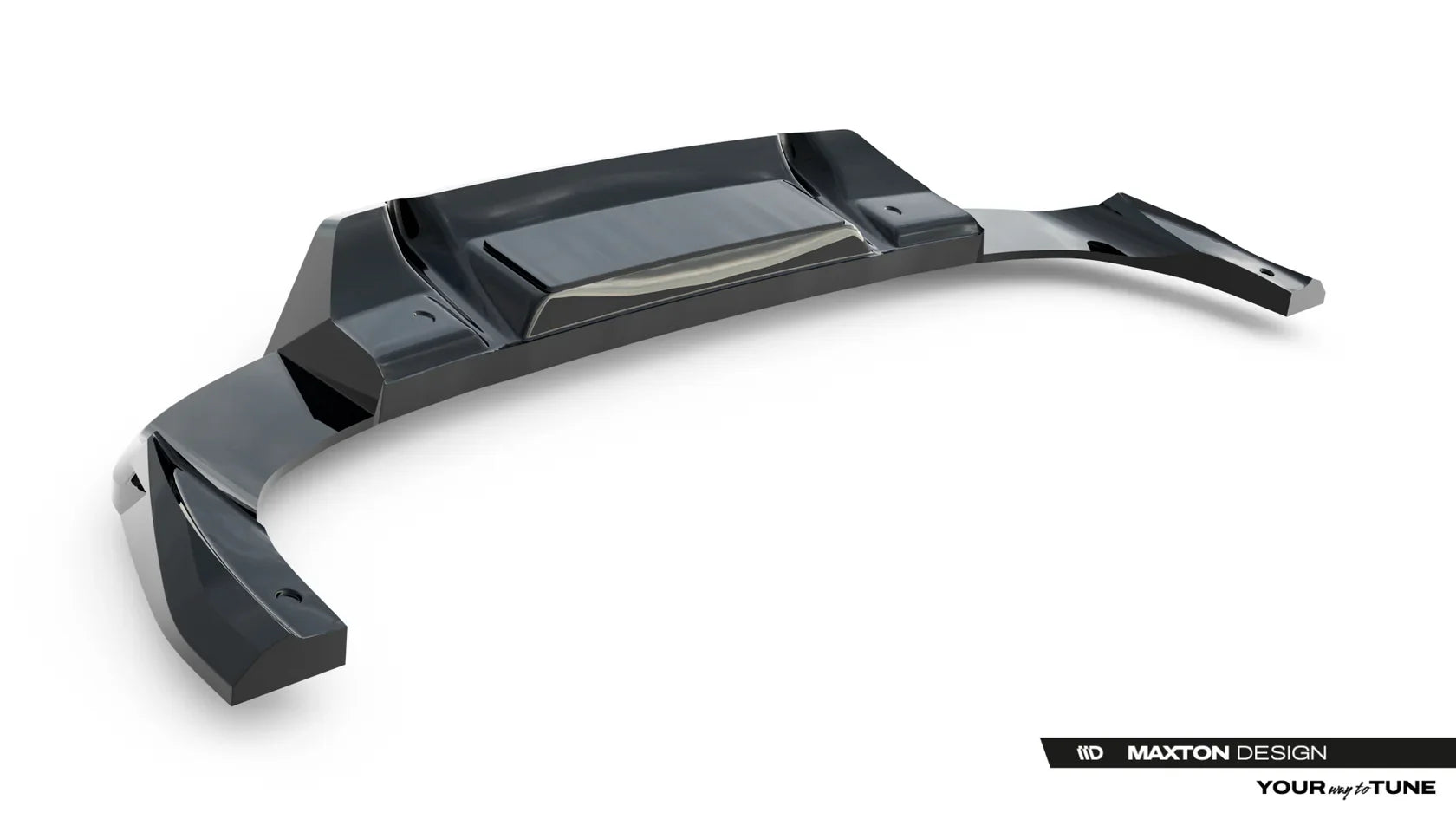 Maxton Design Zentraler Hinterer Splitter für Audi SQ5 Sportback / SUV Mk3