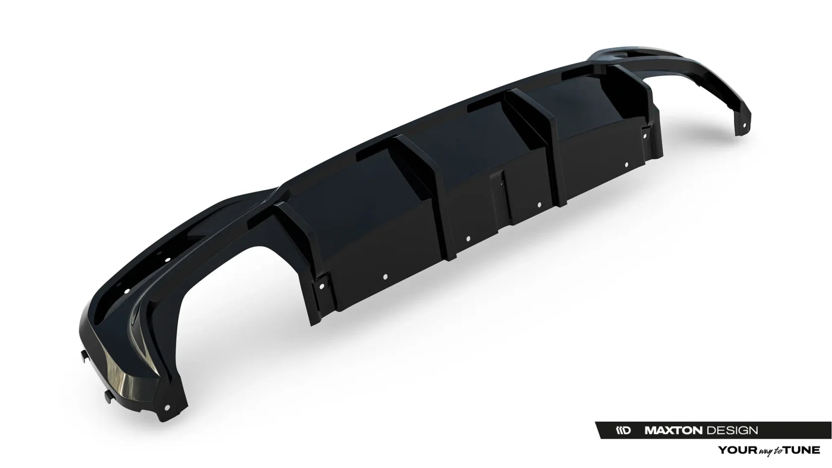 Maxton Design Heckdiffusor für BMW 5 G30 / G31 Facelift