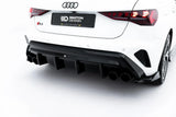 Heckdiffusor mit Endrohrblenden für Audi A3 S-Line Sportback 8Y Facelift von Maxton Design