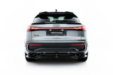 Maxton Design Zentraler Hinterer Splitter für Audi SQ5 Sportback / SUV Mk3