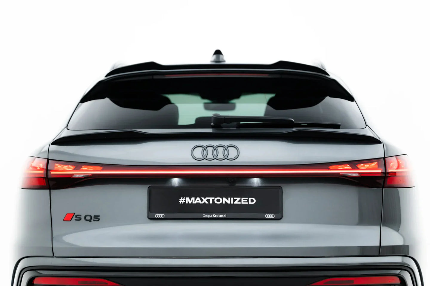 Spoiler Cap unten für Audi SQ5 / Q5 S-Line Sportback Mk3 von Maxton Design