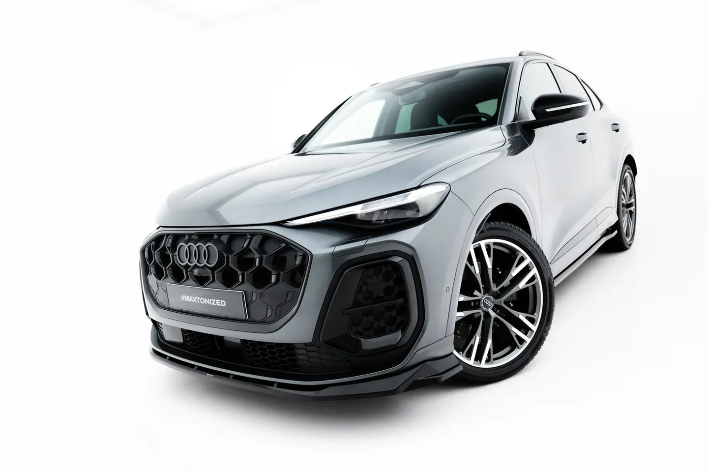 Frontlippe / Frontsplitter / Frontansatz für Audi SQ5 / Q5 S-Line Sportback / SUV Mk3 von Maxton Design