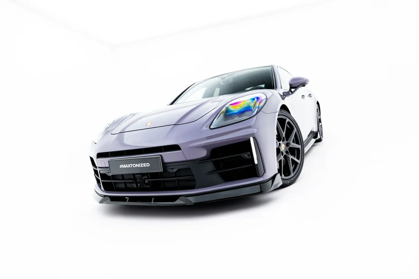 Maxton Design Frontsplitter / Frontlippe für Porsche Panamera 4 / 4S E-Hybrid / 4 E-Hybrid 972