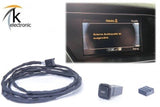Audi A5 8T 8F AUX-​IN Anschluss Nachrüstpaket MMI3G/3G+