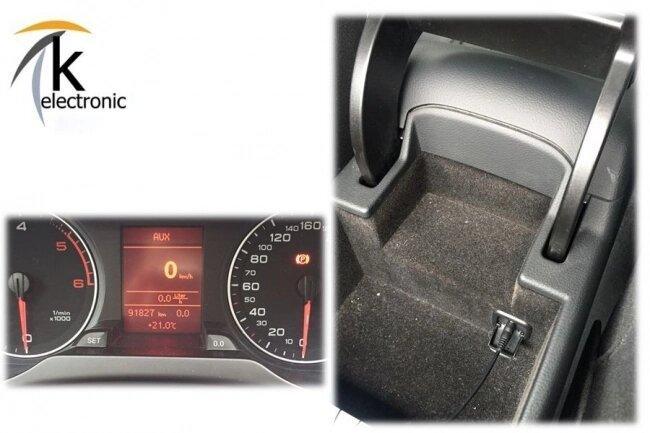 Audi A5 8T 8F AUX-​IN Anschluss Nachrüstpaket MMI3G/3G+