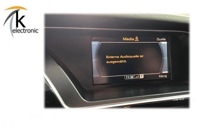 Audi A5 8T 8F AUX-​IN Anschluss Nachrüstpaket MMI3G/3G+