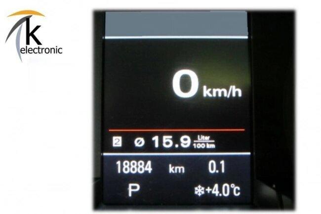 Audi A5 8T 8F Bordcomputer Fahrerinformationssystem FIS Nachrüstpaket