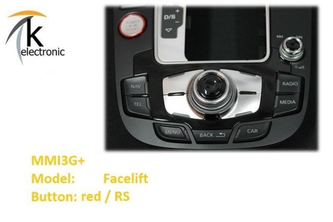 Audi A5 8T 8F Motorstartknopf ohne Keyless Nachrüstpaket