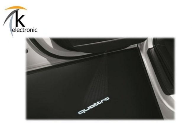 Audi A5 F5 B9 Türbeleuchtung quattro LED-​Einstiegsbeleuchtung Nachrüstpaket