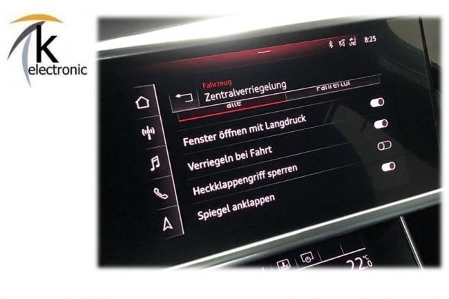 Audi A6 4A C8 elektrisch anklappbare Spiegel Nachrüstpaket