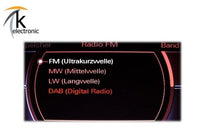 Audi A6 4G C7 DAB+ Digitalradio Nachrüstpaket bis 2014 MMI3G