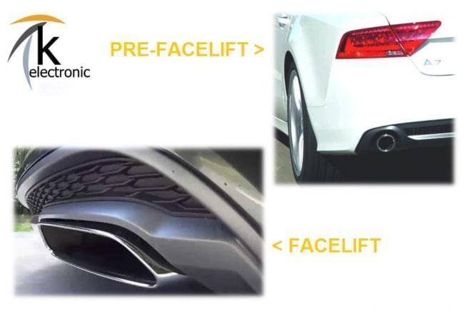 Audi A7 4G  active sound Abgasanlage Soundgenerator Nachrüstpaket