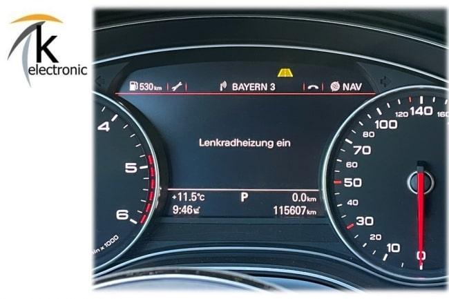 Audi A7 4G Lenkradheizung beheizbares Lenkrad Nachrüstpaket