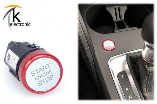 Audi Q2 GA Motorstartknopf rot Starttaster SQ2