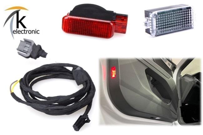 Audi Q4 e-​tron LED Türbeleuchtung Einstiegsleuchte Nachrüstpaket