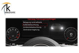 Audi TT 8S LED Fußraumbeleuchtung vorne Nachrüstpaket
