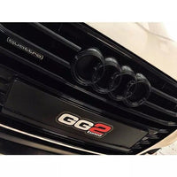 Audi Ringe schwarz vorne für Audi E-tron