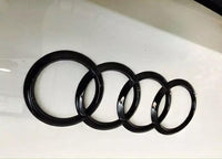 Audi Ringe hinten schwarz für Audi A4 8W