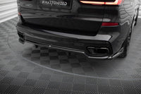 Zentraler Hinterer Splitter für BMW X7 G07 M-Paket Facelift von Maxton Design