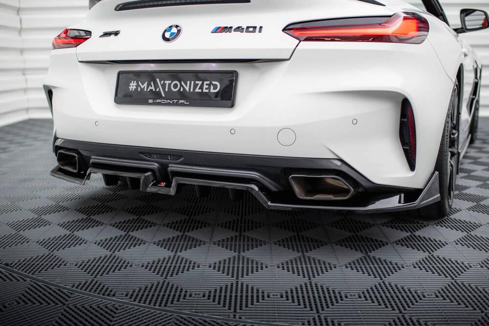 Zentraler Hinterer Splitter für BMW Z4 G29 M40i Facelift von Maxton Design