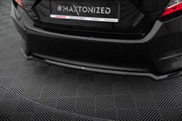 Zentraler Hinterer Splitter für Honda Civic X von Maxton Design