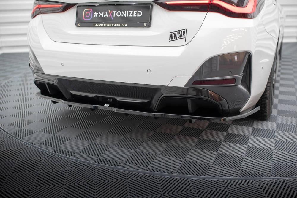 Zentraler Hinterer Splitter V.1 für BMW i4 M-Paket G26 von Maxton Design