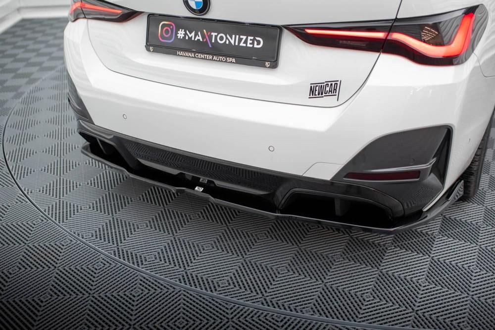 Zentraler Hinterer Splitter V.2 für BMW i4 M-Paket G26 von Maxton Design