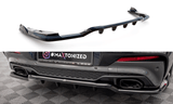 Zentraler Hinterer Splitter V.2 für BMW X4 G02 M-Paket von Maxton Design