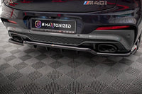 Zentraler Hinterer Splitter V.2 für BMW X4 G02 M-Paket von Maxton Design