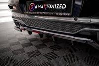 Zentraler Hinterer Splitter V.2 für BMW X4 G02 M-Paket von Maxton Design