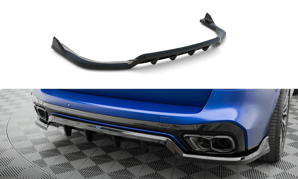 Zentraler Hinterer Splitter V.2 für BMW X5 G05 M-Paket Facelift von Maxton Design