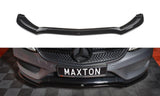 Front Lip / Front Splitter / Front Approach V.1 for Mercedes Benz C-Class W205 Coupe AMG-Line by Maxton Design