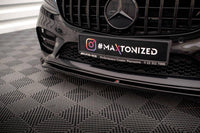 Front Lippe / Front Splitter / Frontansatz V.1 für Mercedes-Benz C-Klasse 205 AMG-Line Facelift von Maxton Design