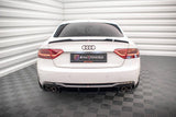 Heckdiffusor (Doppelflutig Links und Rechts) für Audi A5 8T Facelift von Maxton Design