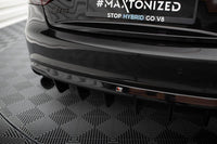 Heckdiffusor (Doppelflutig Links und Rechts) für BMW 1 M-Paket / M140i F20 Facelift von Maxton Design