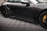 Seitenschweller Erweiterung für Porsche 911 Turbo S 992 von Maxton Design