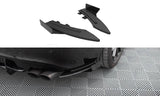 Seitliche Heck Diffusor Erweiterung Street Pro mit Flaps für Audi Audi A5 S-Line / S5 Coupe / Cabrio 8T von Maxton Design