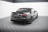 Seitliche Heck Diffusor Erweiterung Street Pro mit Flaps für Audi Audi A5 S-Line / S5 Coupe / Cabrio 8T von Maxton Design